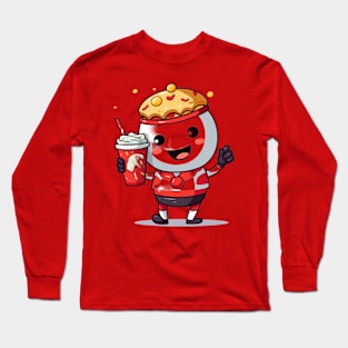 Donut kawaii  junk food T-Shirt cute  funny Long Sleeve T-Shirt